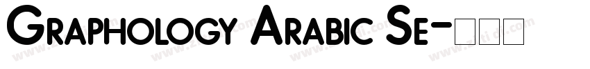 Graphology Arabic Se字体转换